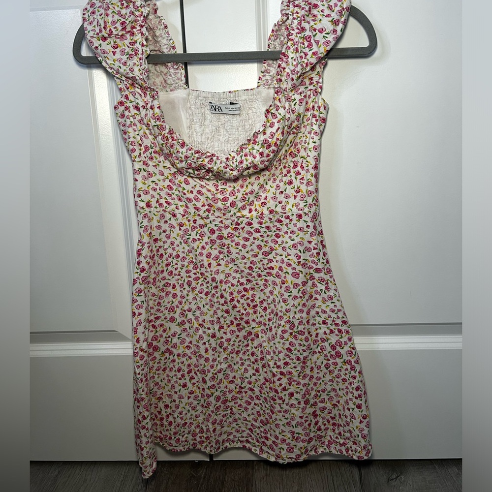 Zara floral dress